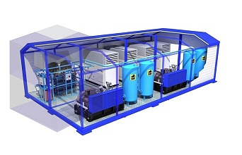 Кислородная компрессорная станция модульного типа МКСК-2